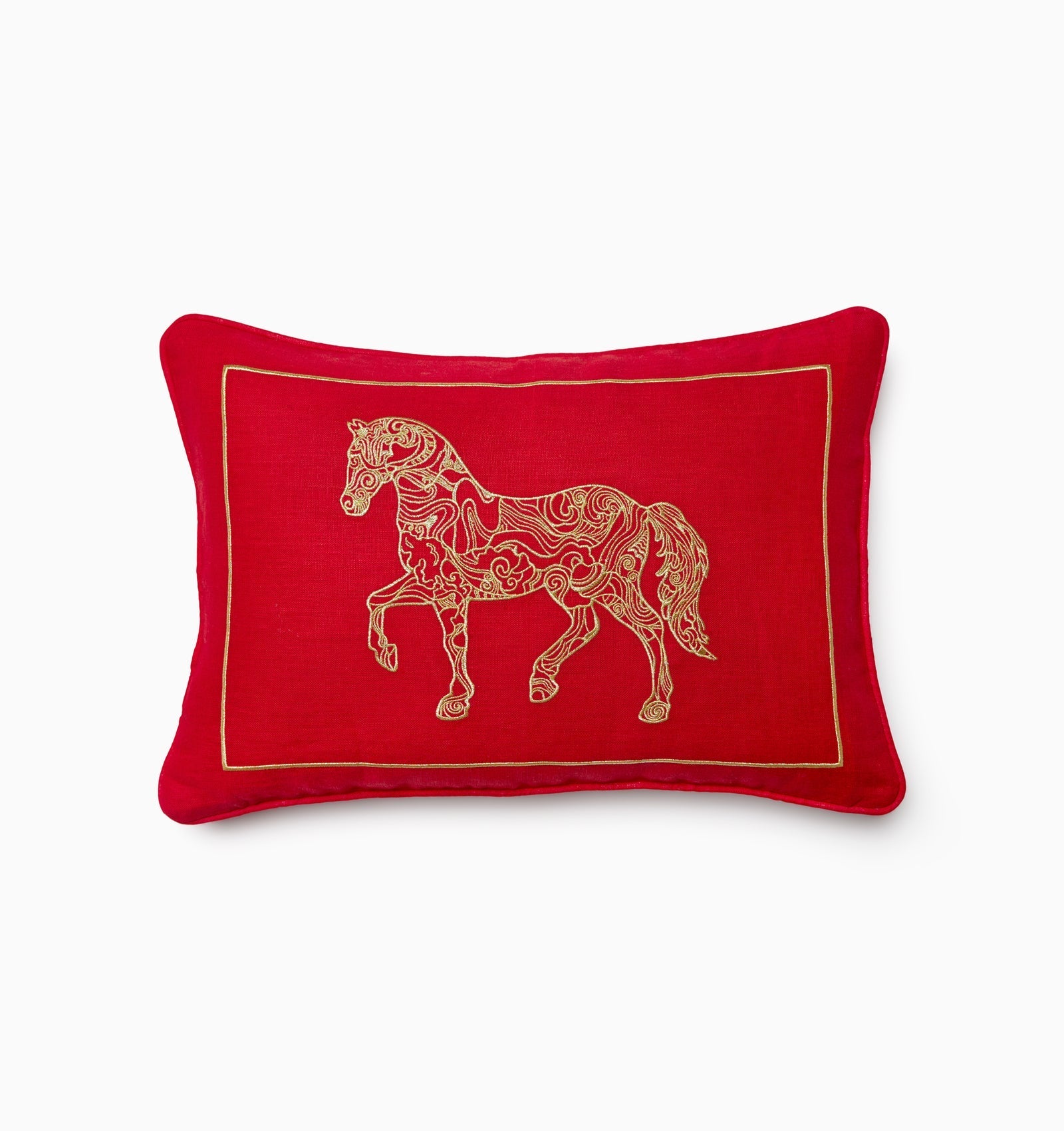 Year of the Horse Decorative Pillow by SFERRA
