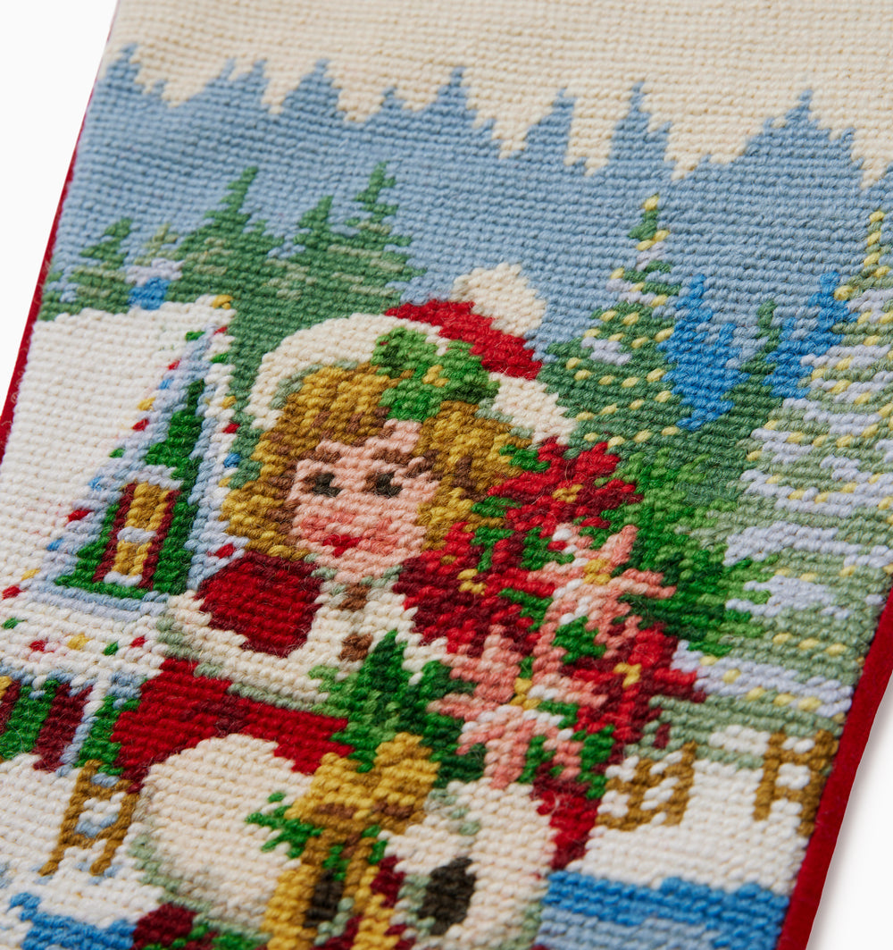 Ice Skater Girl Stocking by SFERRA