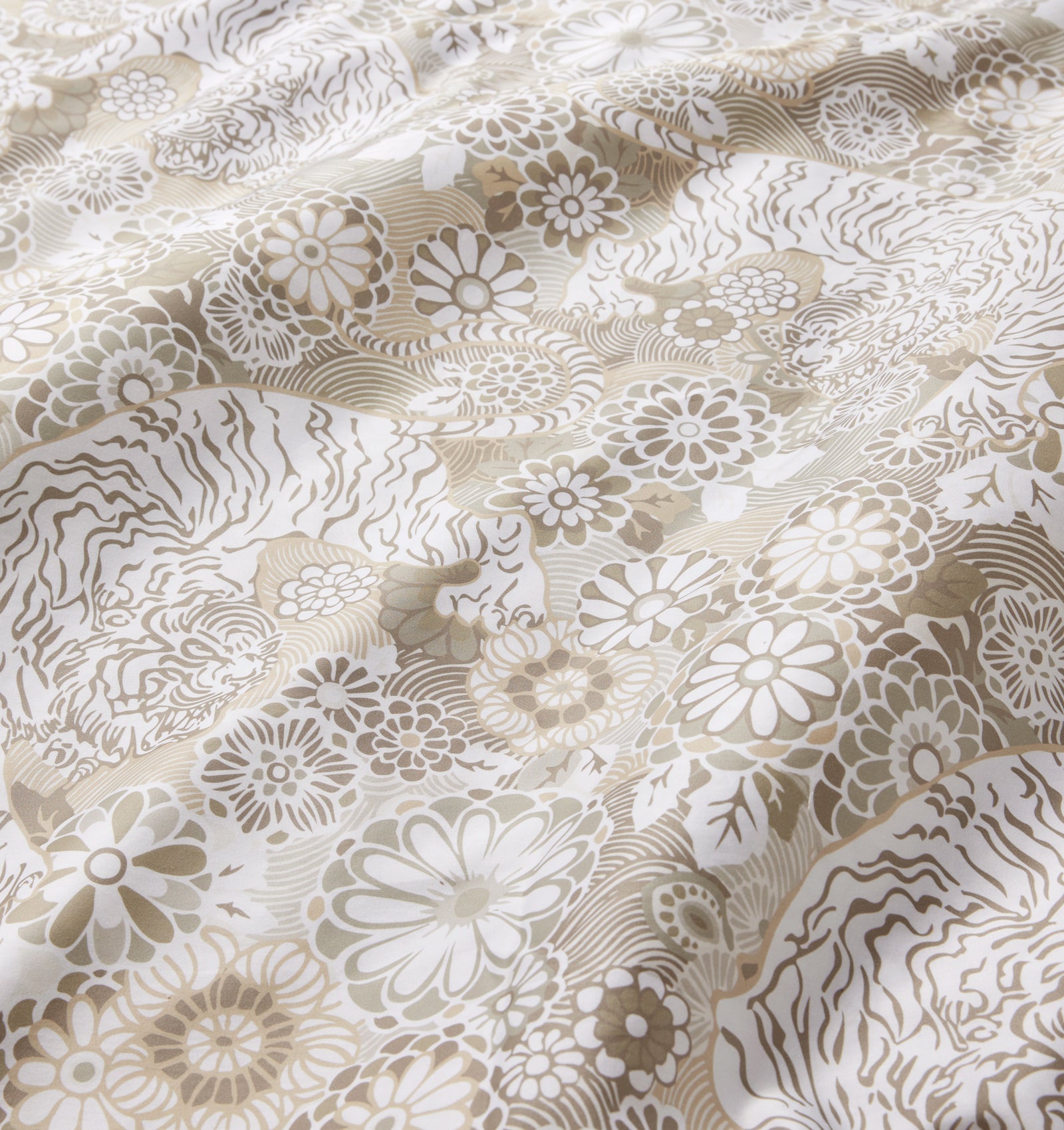 Siberian Tiger Duvet Cover by SFERRA