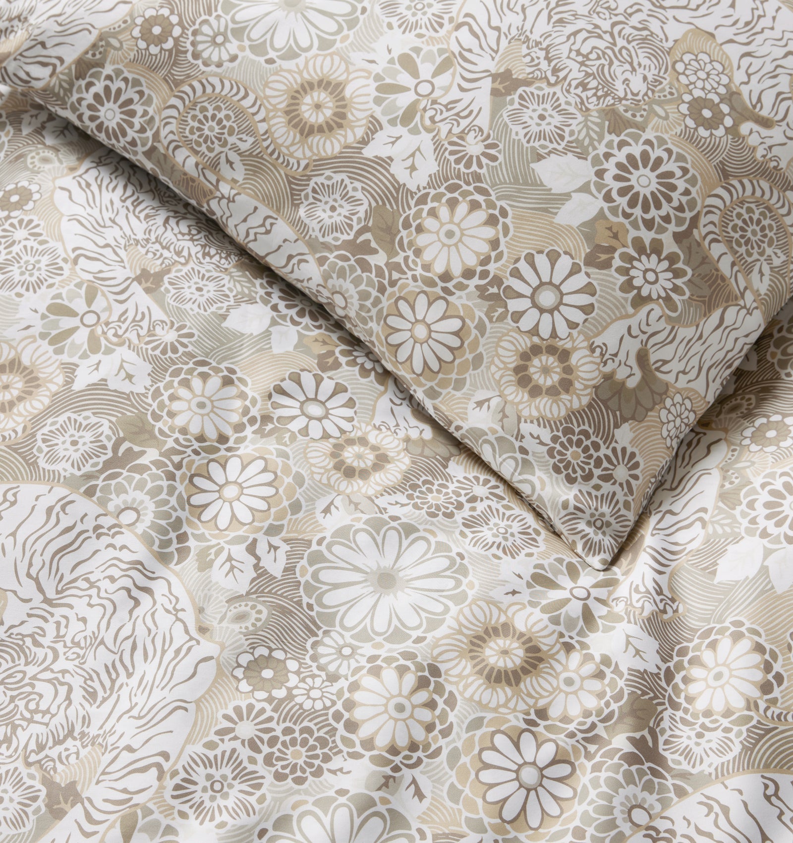 Siberian Tiger Duvet Cover by SFERRA