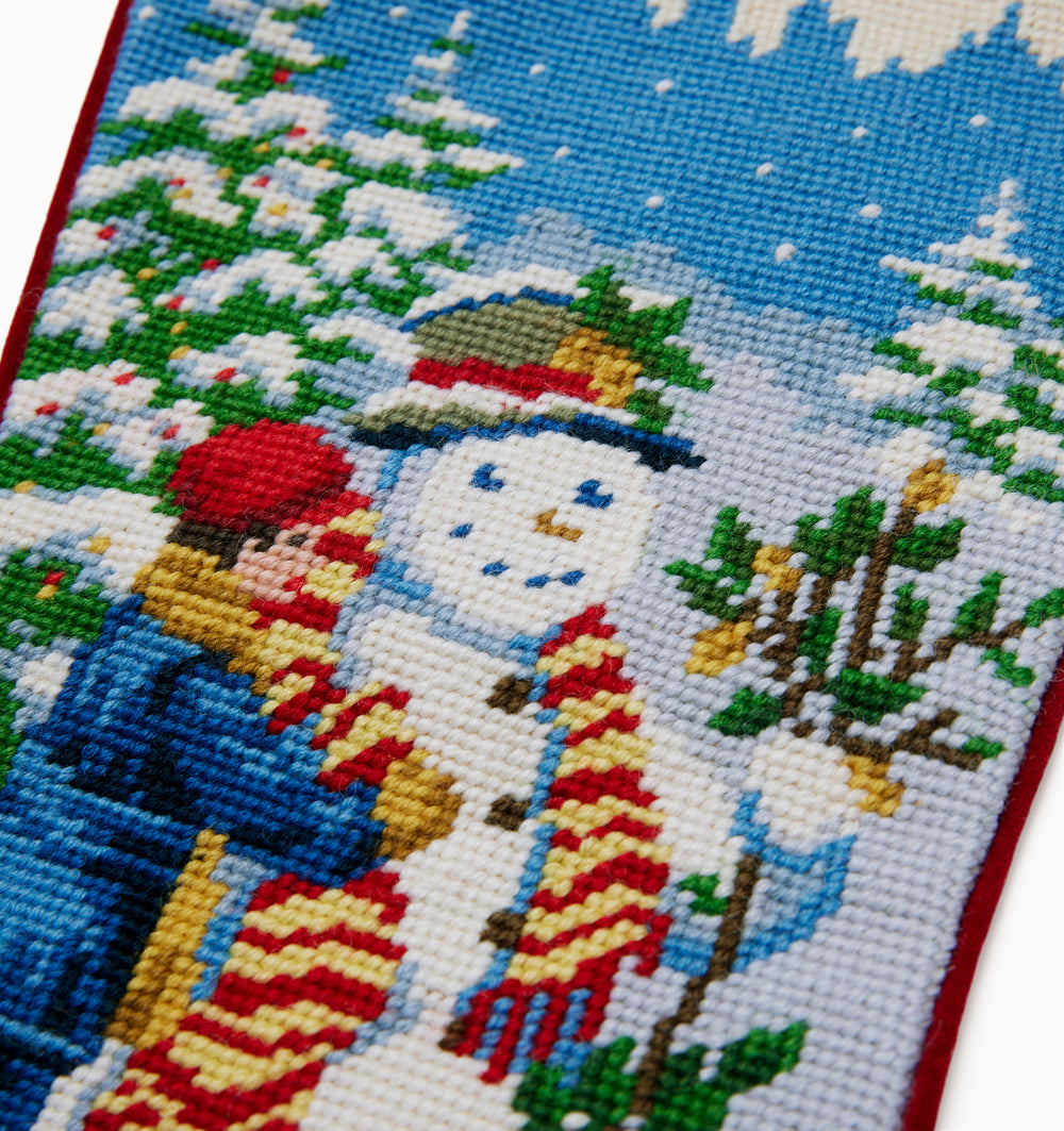 Snowman Boy Stocking by SFERRA