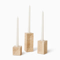 Travertino Candle Holders by SFERRA