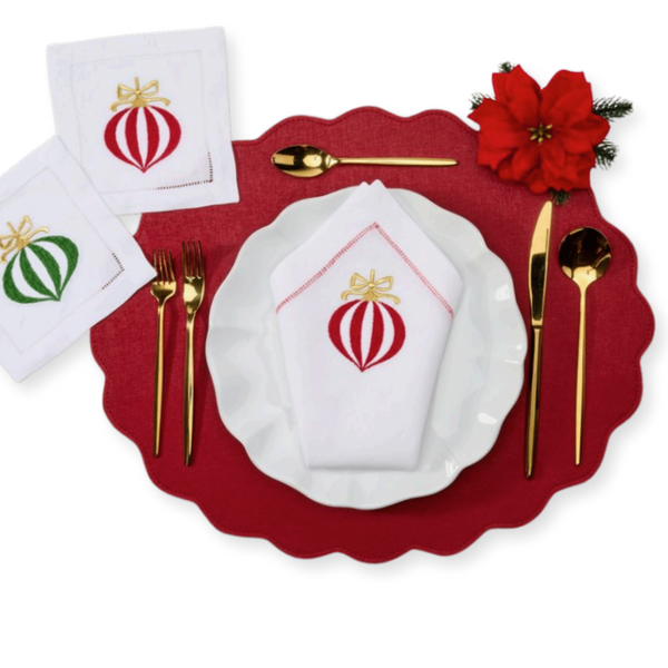 Victoria Oval Scallop Placemat