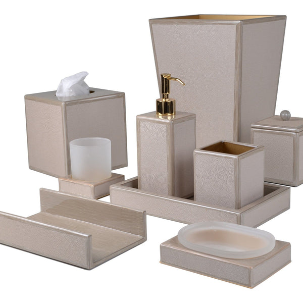 Shagreen Vanity Set