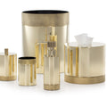Silvio Knurl UB Brass Vanity Set by LaBrazel