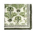Botanica Tablecloth in Ivory & Green by Kim Seybert