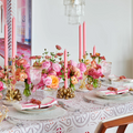 Pop Rocks Napkin Ring in Pink & Orange