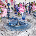 Dream Weaver Placemat in Blue & White