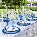 Pop Rocks Napkin Ring in Navy & Blue