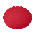 Victoria Oval Scallop Placemat by Deborah Rhodes