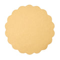 Victoria Round Scallop Placemat by Deborah Rhodes