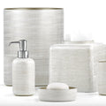 Woven Platinum Luxury Bath Vanity Set by LaBrazel