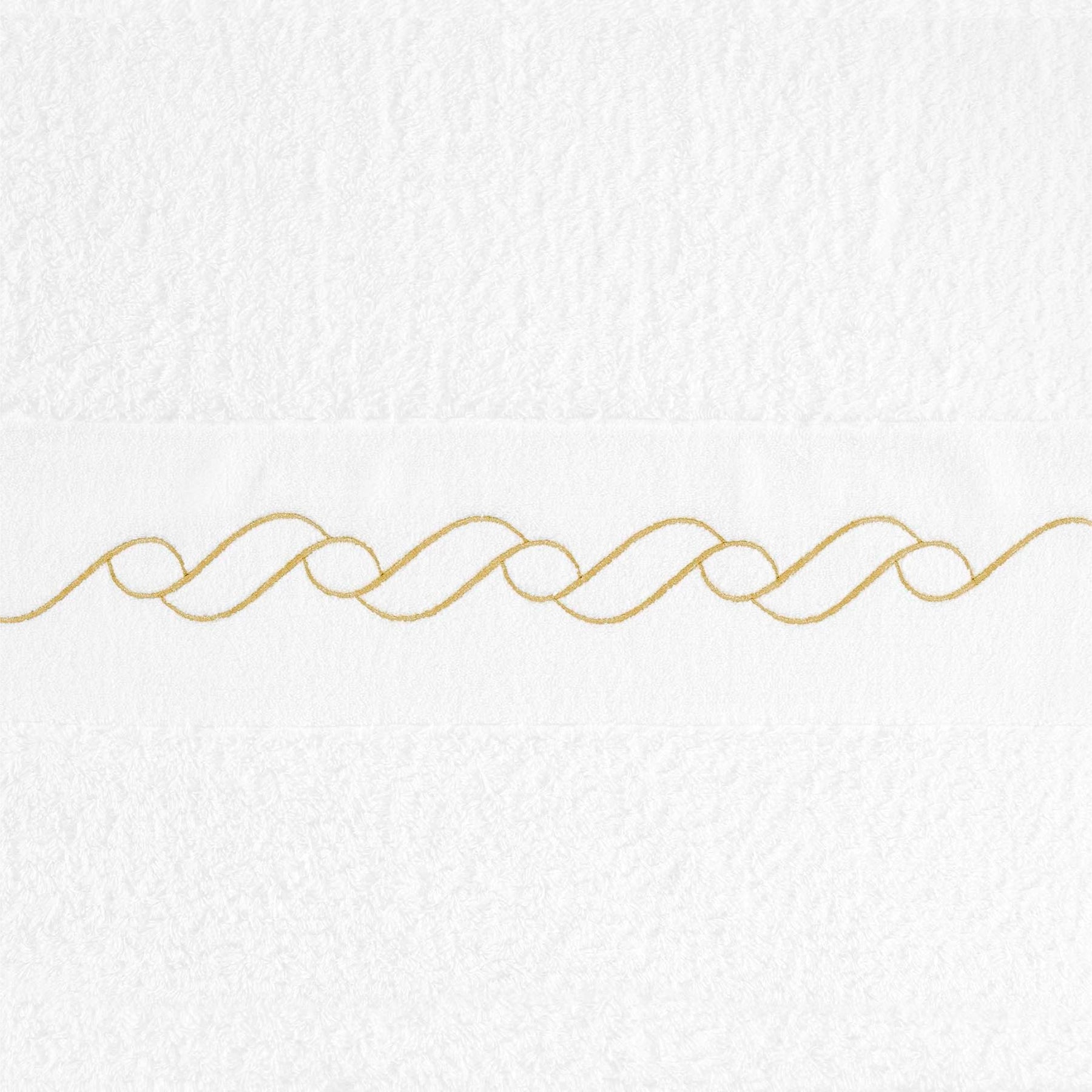 Waves Embroidered Towels by Abyss & Habidecor