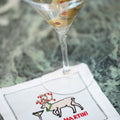 Olive A Martini Cocktail Napkins by August Morgan
