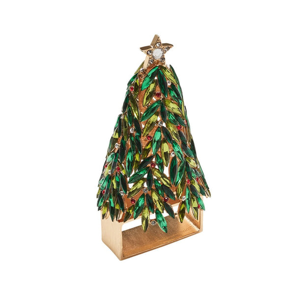 Bejeweled Xmas Napkin Ring