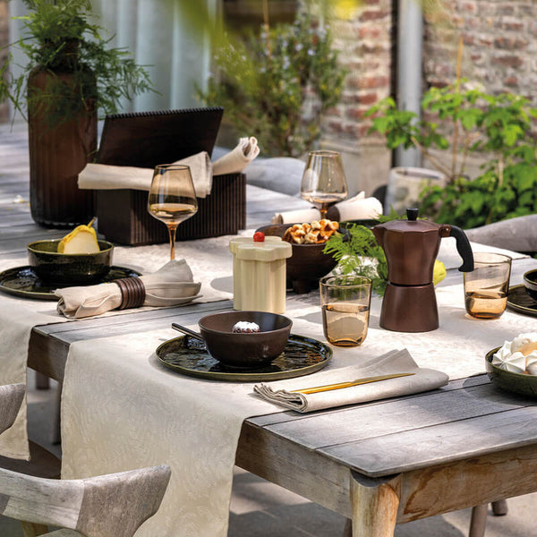 Vegetal Mood Cotton Table Linens