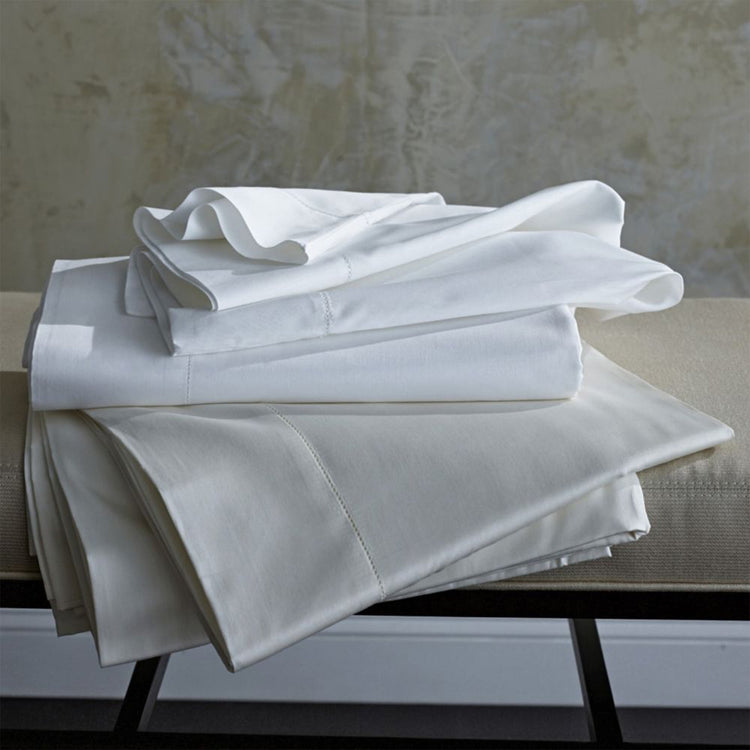 Classic Natural Percale Bed Linens by Scandia Home