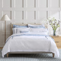 Cobblestones Embroidered Bed Linens by SFERRA