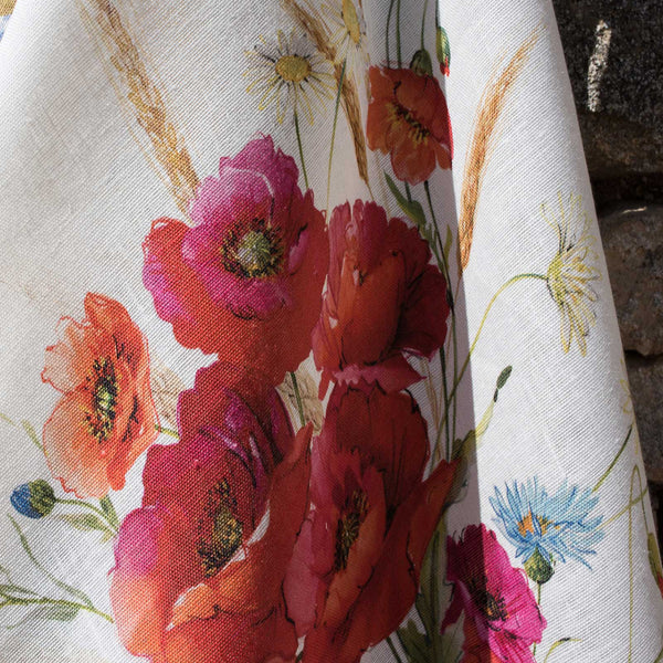 Coquelicot Tea Towels