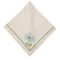 Allium Burst Embroidered Napkin by Deborah Rhodes
