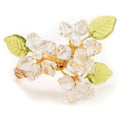 Beaded Floral Napkin Ring by Deborah Rhodes