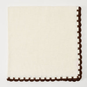 Juliet Embroidered Napkin by Deborah Rhodes