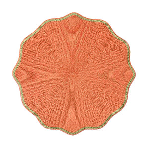 Rustic Piped Oxford Placemat by Deborah Rhodes