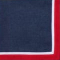 Tailored Border Napkin by Deborah Rhodes