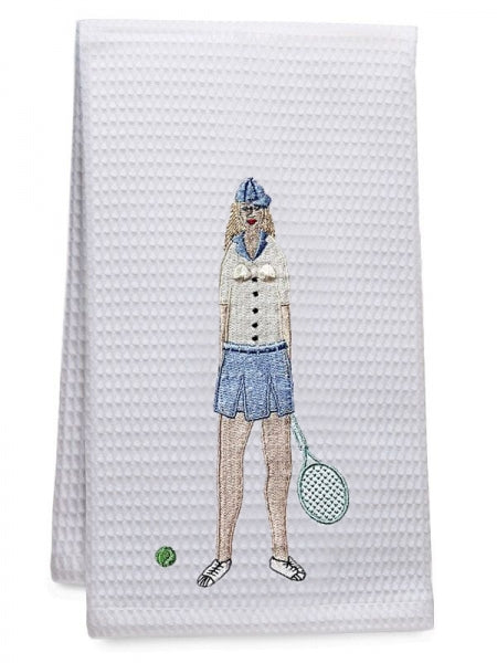 Tennis Lady Guest Towel