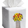 Sunflower Pitcher Tissue Box Cover