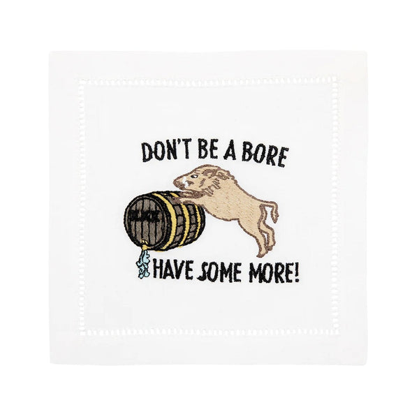 Don't Be a Bore! Cocktail Napkins