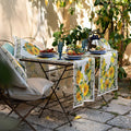 Etruscan Garden Table Linens by Tessitura Toscana Telerie