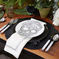 Filament Napkin in Silver & Gunmetal by Kim Seybert