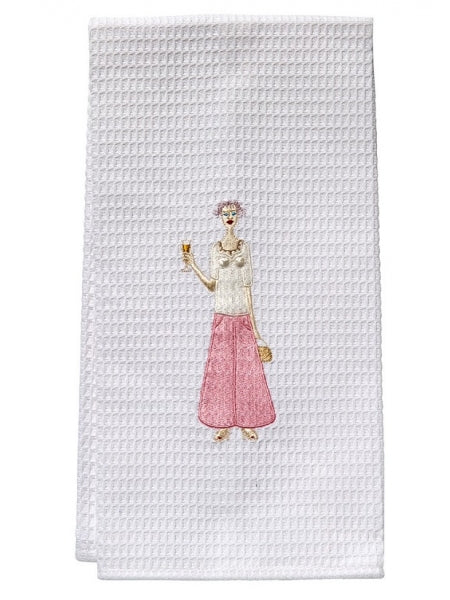 Champagne Lady Guest Towel