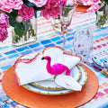 Flamingo Napkin Ring in Pink & Orange by Kim Seybert