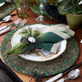 Forest Placemat in Green & Gold