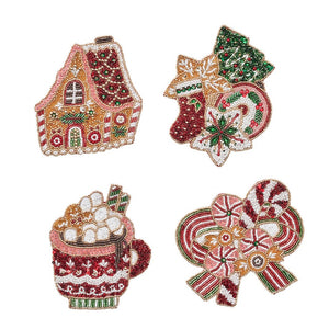 Holiday Treats Coaster in Multi