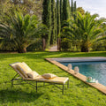 Soleil Cotton Cushion Cover by Le Jacquard Francais