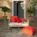 Voyage Iconique Cotton Outdoor Cushions by Le Jacquard Francais
