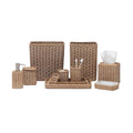 Kardia Mocha Whitewashed Vanity Set by Pigeon and Poodle