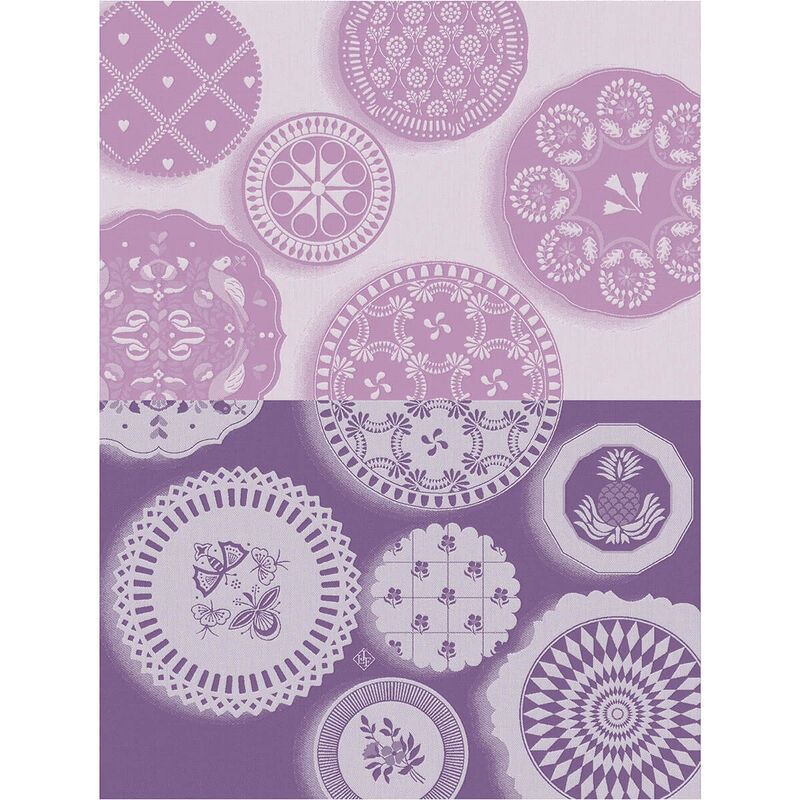 Faïence Cotton Tea Towels by Le Jacquard Francais
