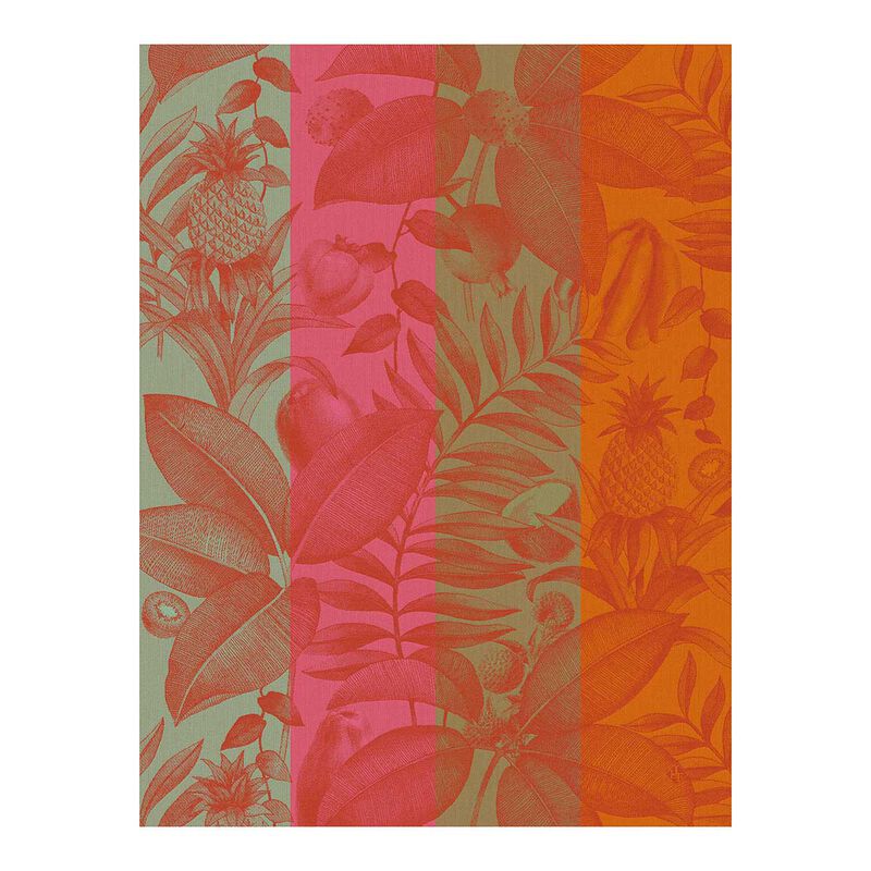 Fruits Exotiques Cotton Tea Towel by Le Jacquard Francais