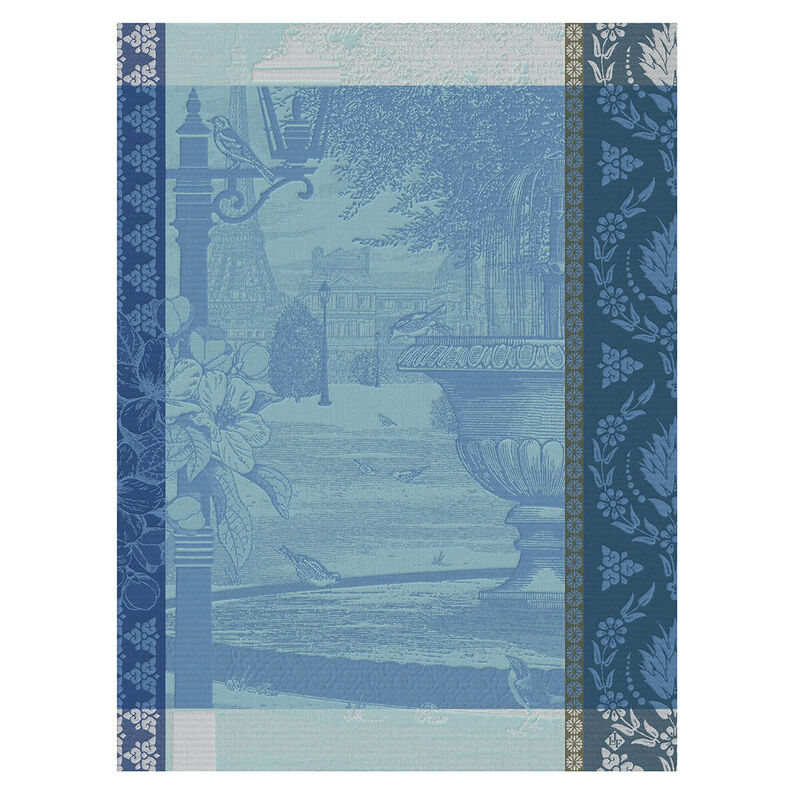 Jardin Parisien Cotton Tea Towel by Le Jacquard Francais