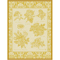 Jardin des roses Cotton Tea Towels by Le Jacquard Francais