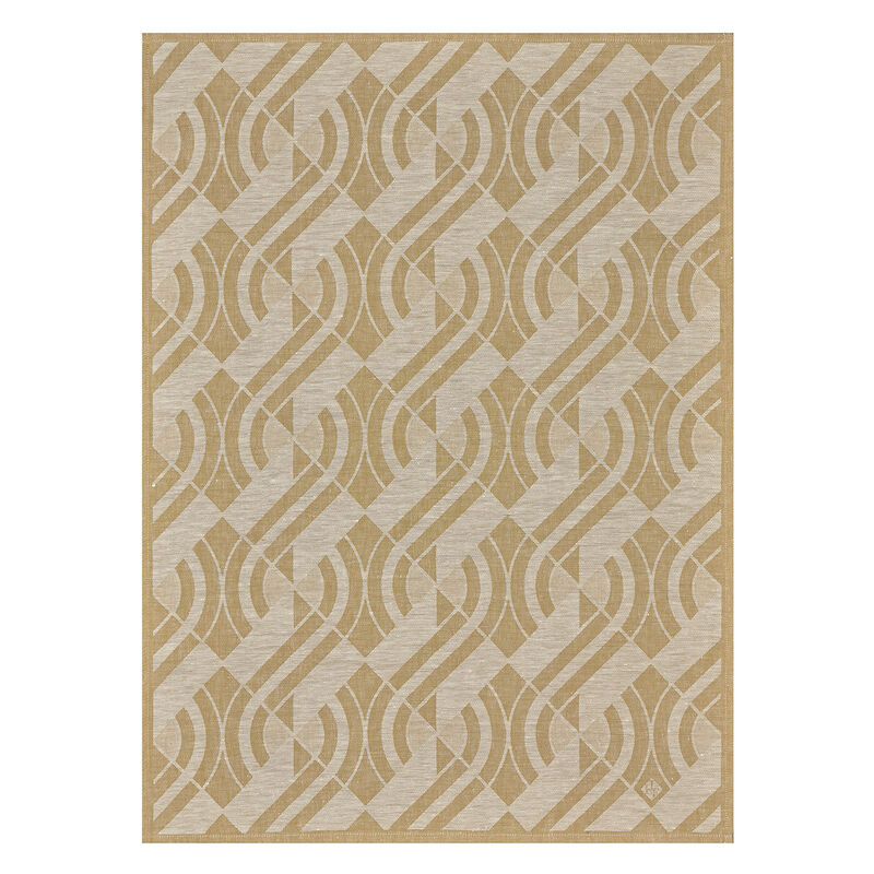 Néo Linen Crystal Cotton Tea Towel by Le Jacquard Francais