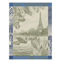 Paris Sur Seine Cotton Tea Towel by Le Jacquard Francais