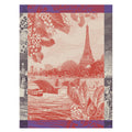 Paris Sur Seine Cotton Tea Towel by Le Jacquard Francais