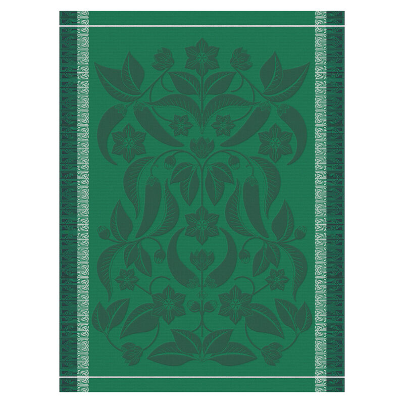 Piments Cotton Tea Towel by Le Jacquard Francais