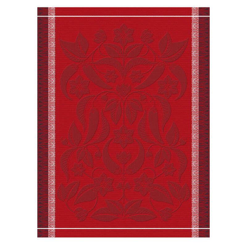 Piments Cotton Tea Towel by Le Jacquard Francais