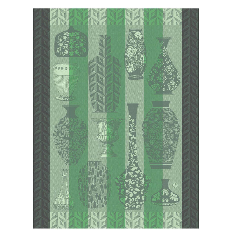 Poteries Cotton Tea Towel by Le Jacquard Francais